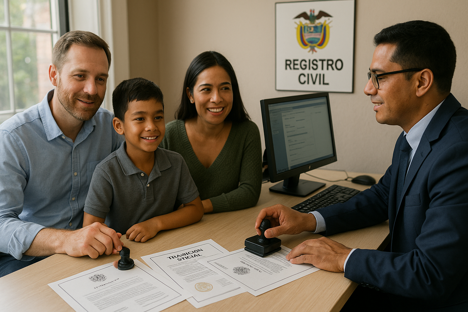 Procedimiento de legalización y registro en Colombia de una adopción internacional